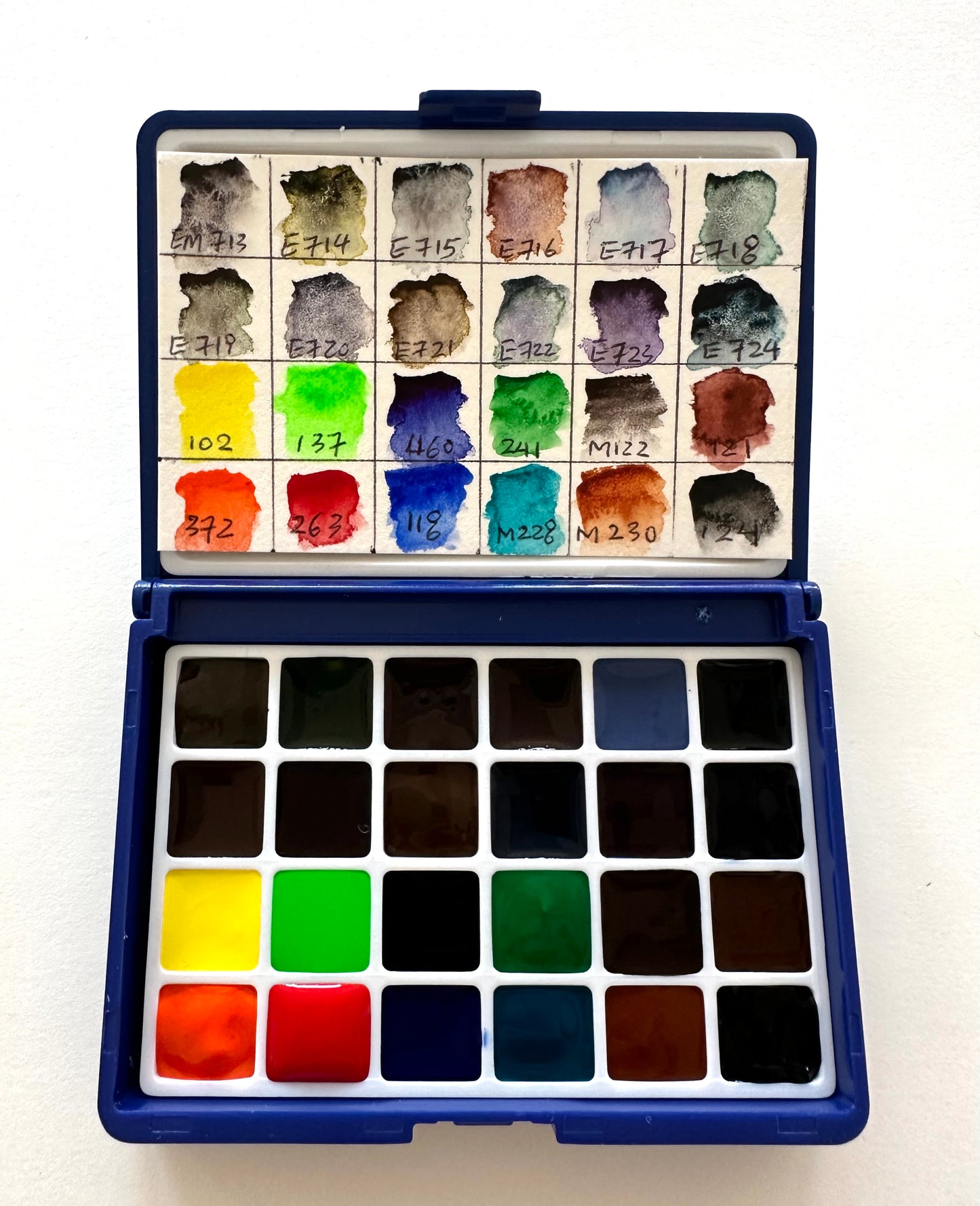 Cutey Sample Palette - 24 colors