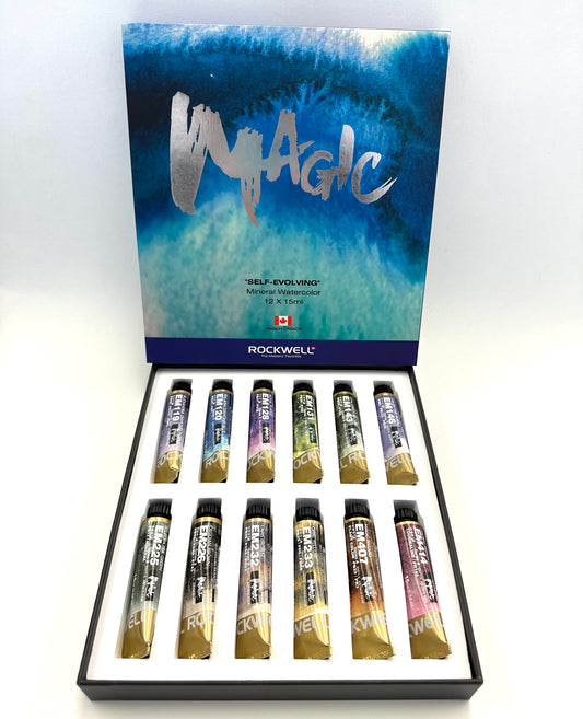 Coffret MAGIQUE - 12 couleurs x 15ml