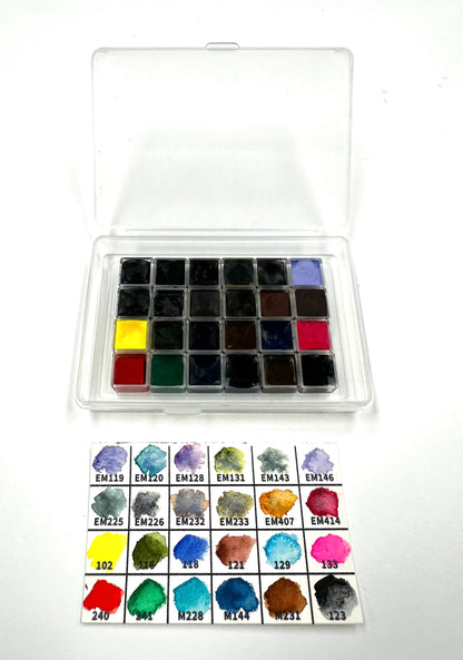 Cutey Sample Palette - 24 colors