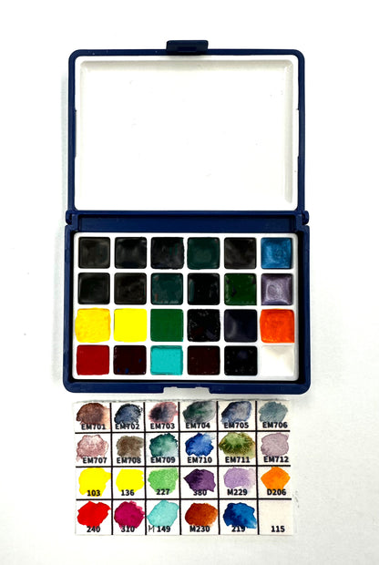 Cutey Sample Palette - 24 colors