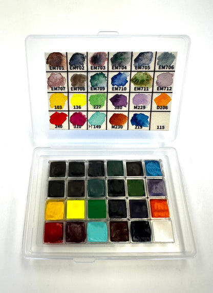 Cutey Sample Palette - 24 colors