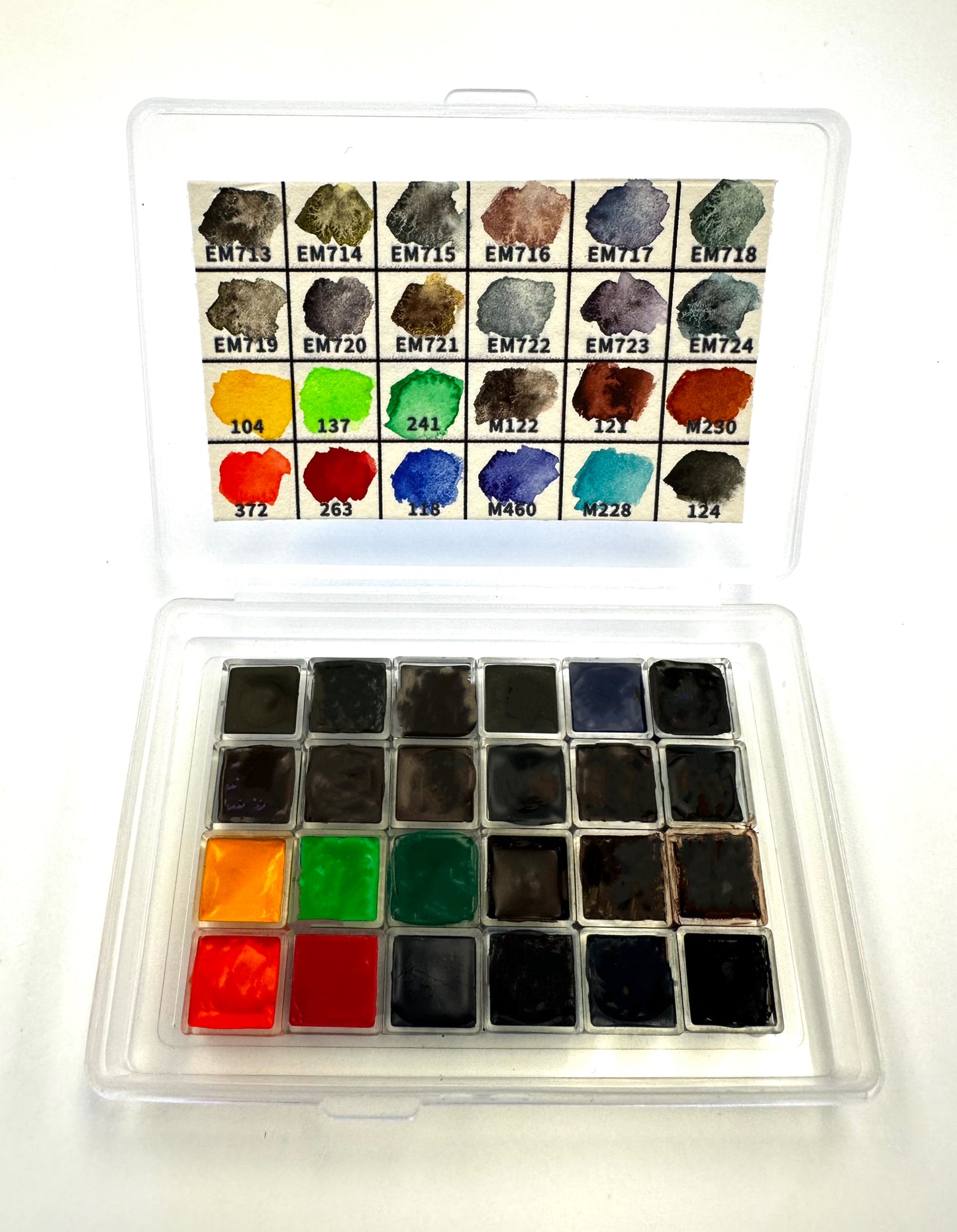 Cutey Sample Palette - 24 colors