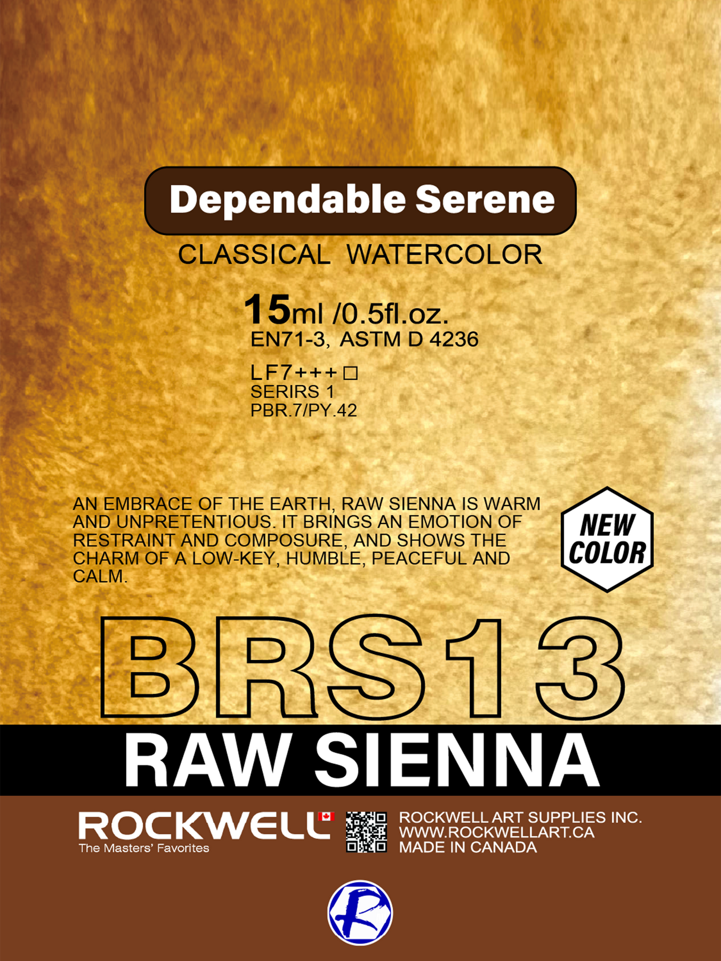 BRS13 Raw Sienna 15ml