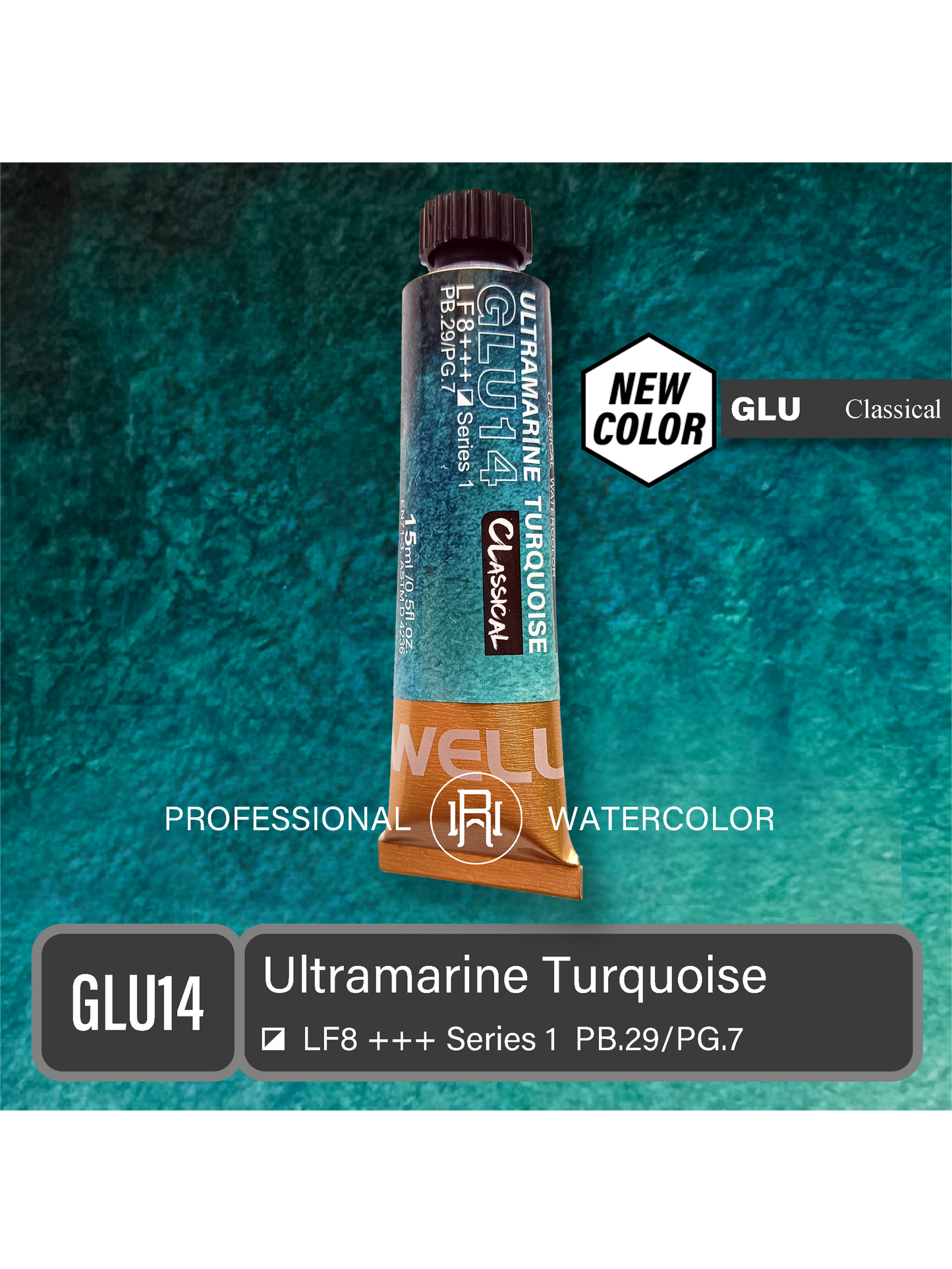 GLU14 Ultramarine Turquoise 15ml