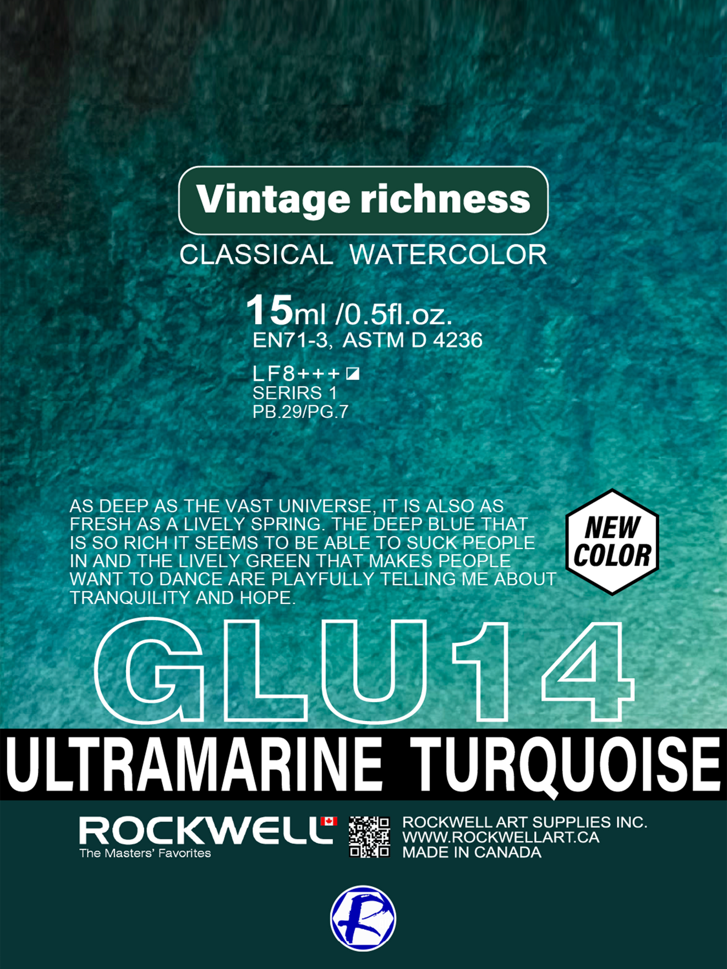 GLU14 Ultramarine Turquoise 15ml