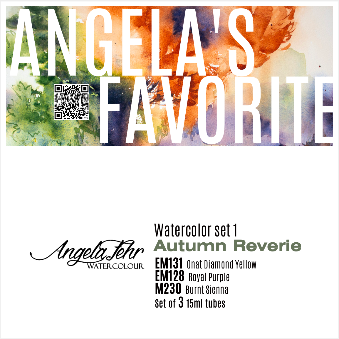 Angela Fehr Set 1 - Autumn Reverie [3 colors 15ml]