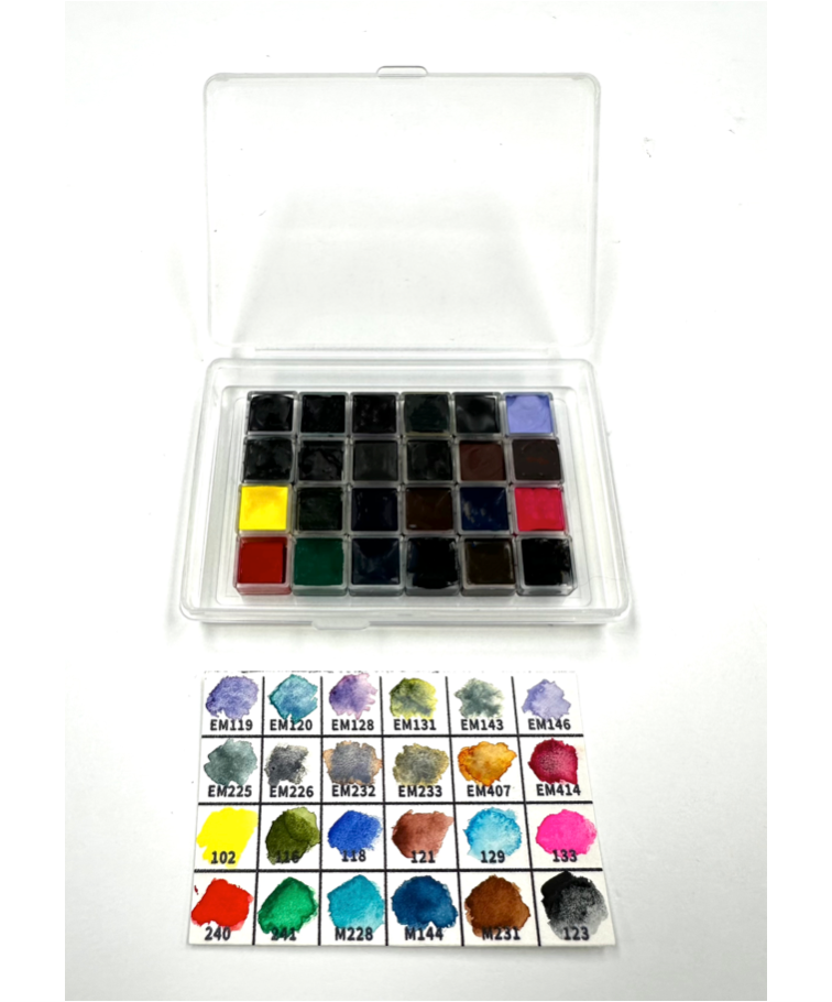 Cutey Sample Palette - 24 colors