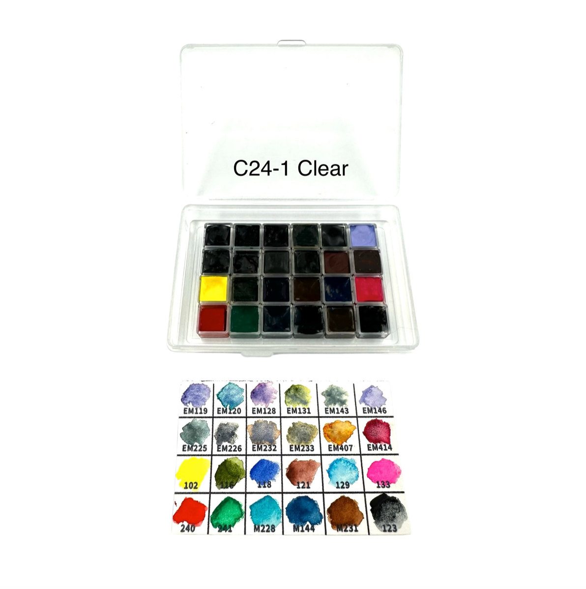 Cutey Sample Palette - 24 colors