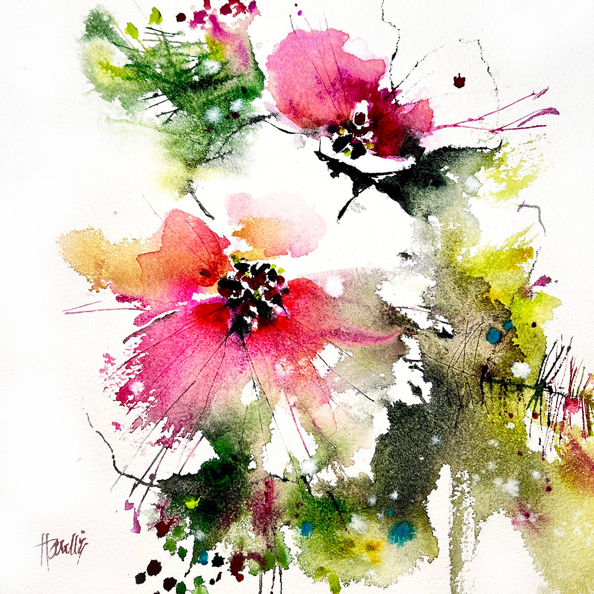 Pamela Harnois Set 2 - First Roses[3 colors x 15ml]