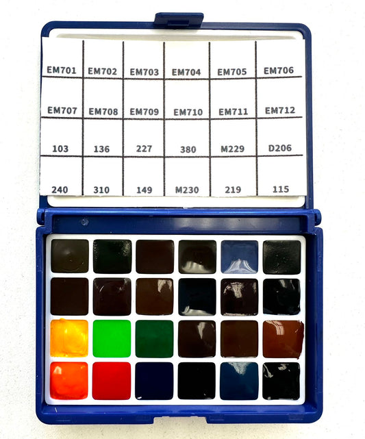 Cutey Sample Palette - 24 colors