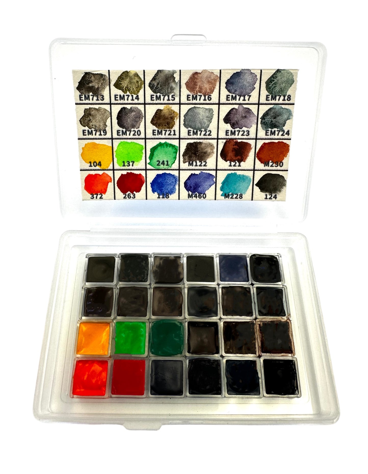 Cutey Sample Palette - 24 colors